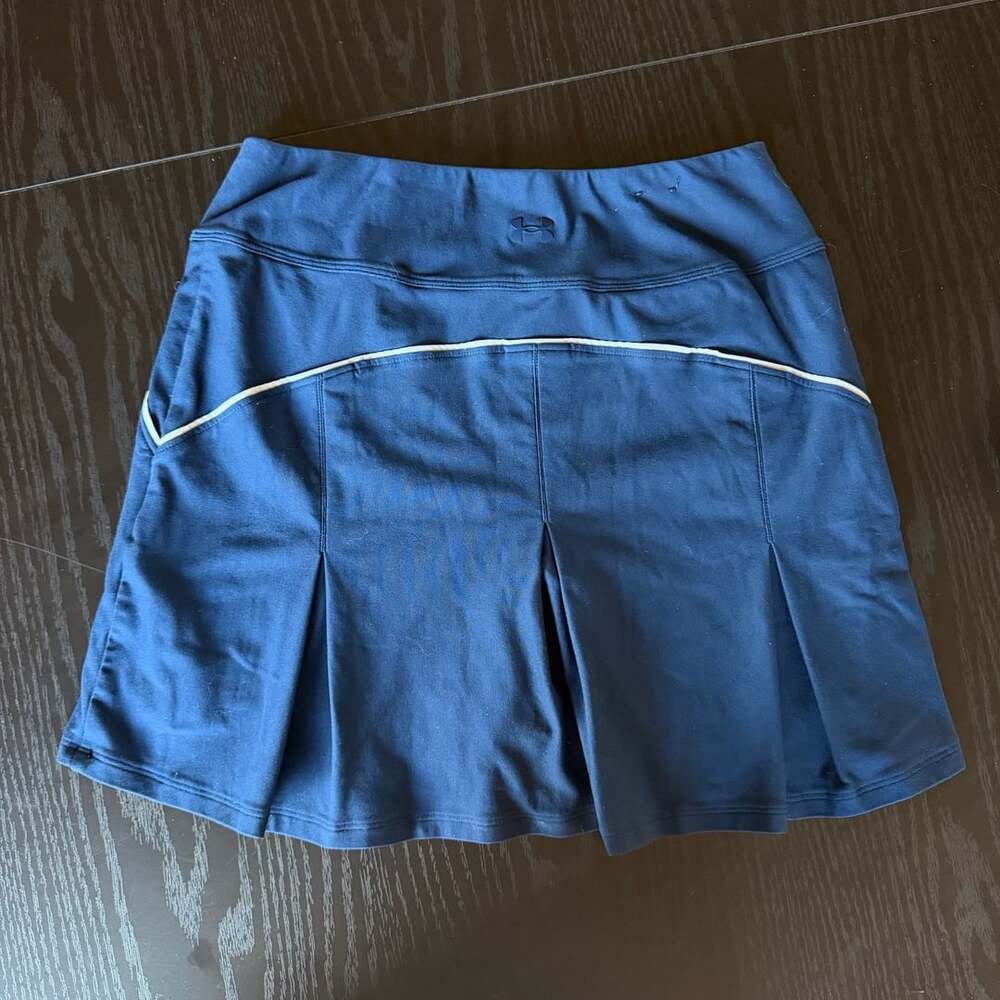 Under Armour HeatGear Skort Size XS Blue Athletic Sports Skirt